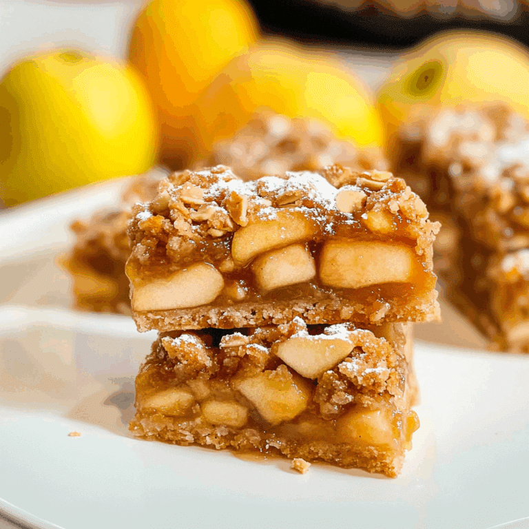 Apple Pie Bars