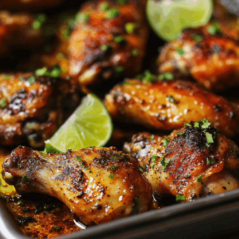 Baked Jerk Chicken Wings
