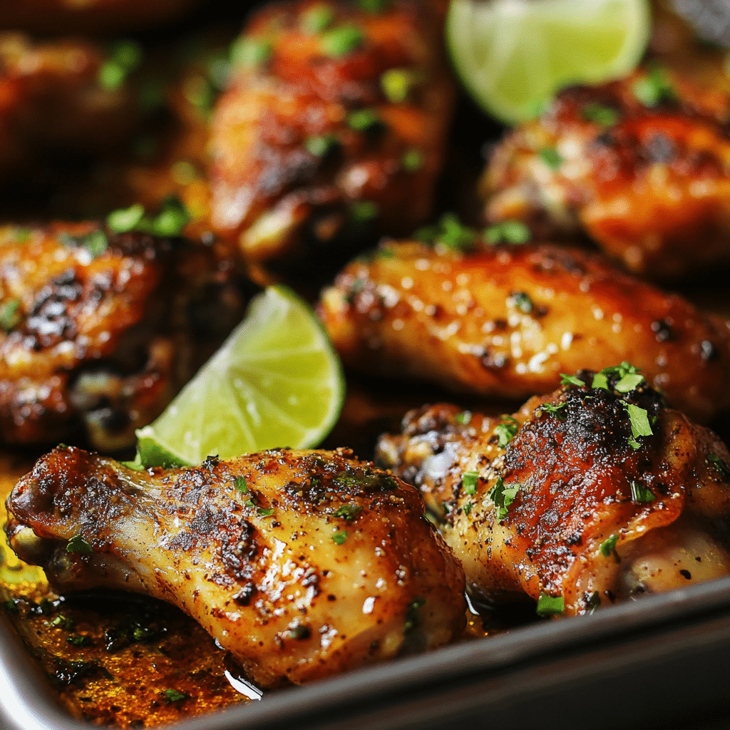 Baked Jerk Chicken Wings