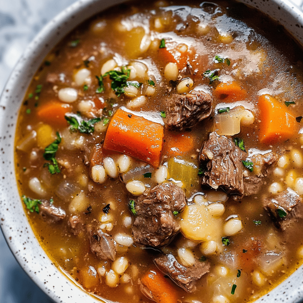 Beef and Barley Soup
