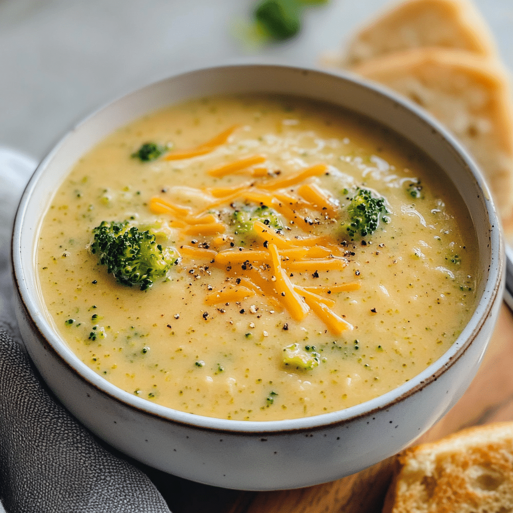 Broccoli Cheddar Soup