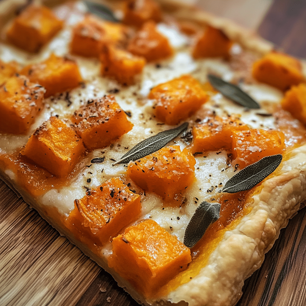 Butternut Squash Puff Pastry Tart