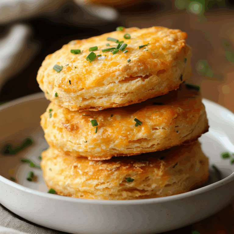 Cheddar Biscuits with Fresh Chives