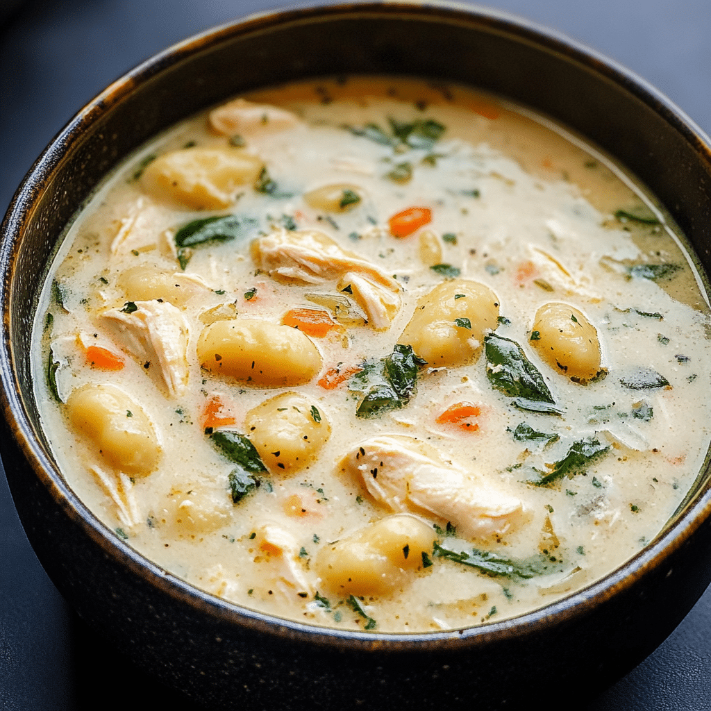 Chicken Gnocchi Soup