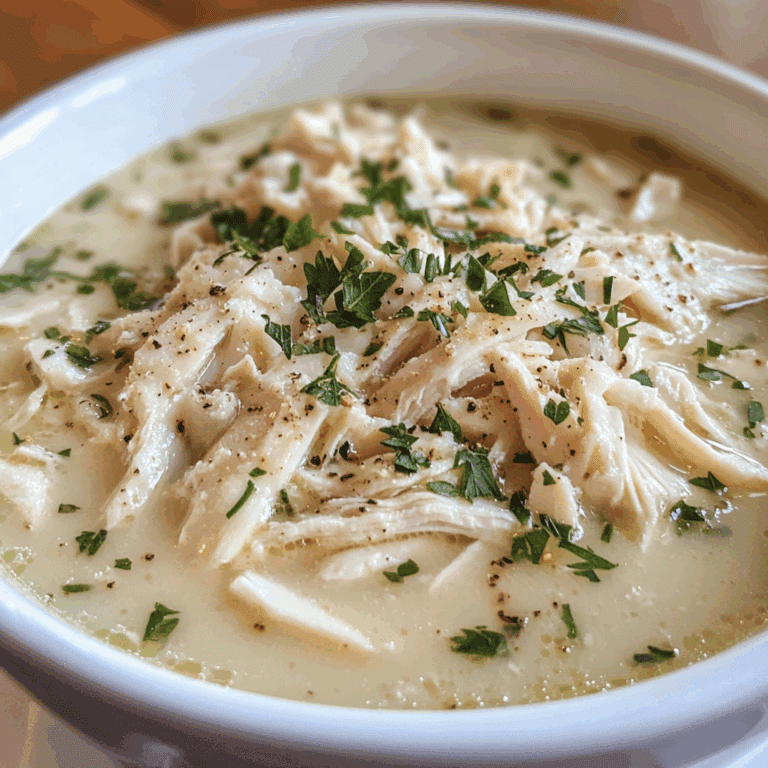 Chicken Mozzarella Soup