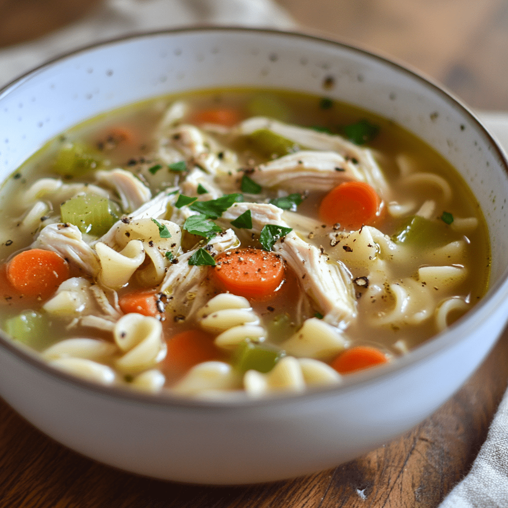 Chicken Pasta Soup