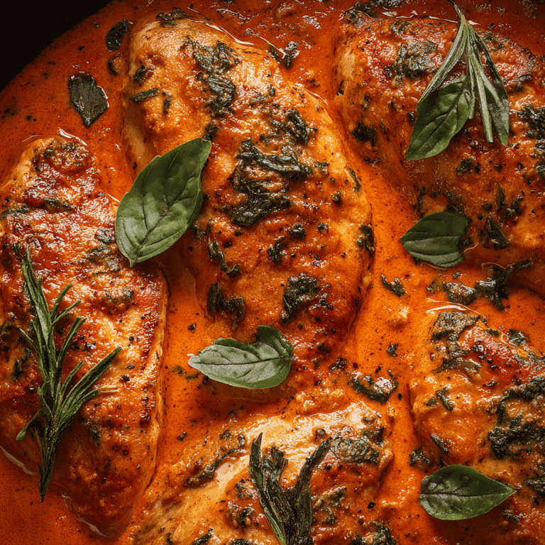 Creamy Tomato Basil Chicken
