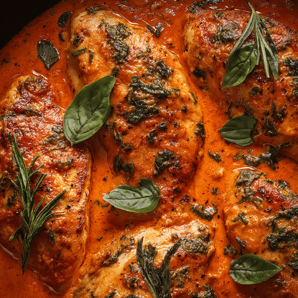 Creamy Tomato Basil Chicken