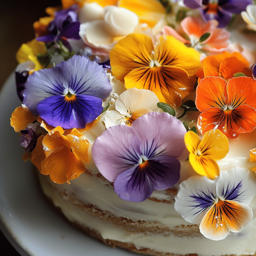 Garden Flower Cake