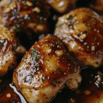 Honey Garlic Chicken Thighs