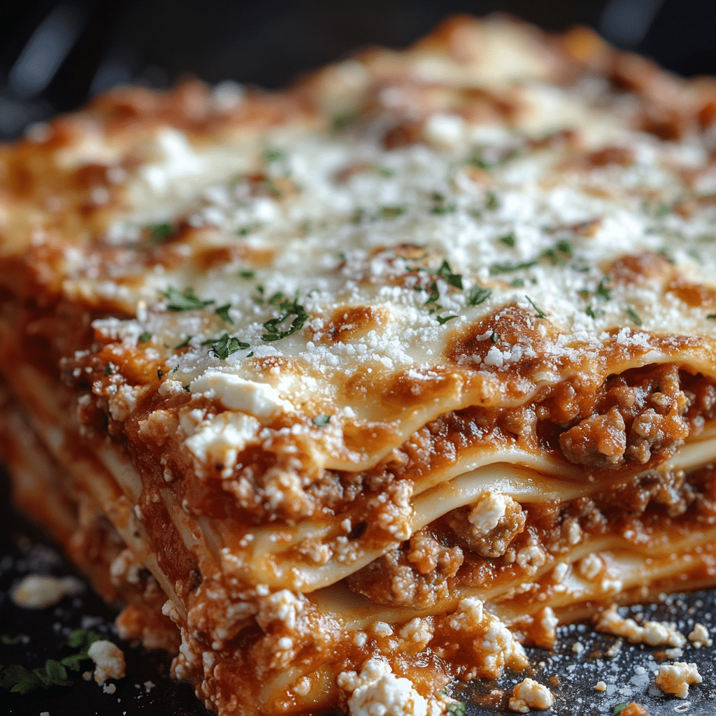 Lasagna with Italian Sausage