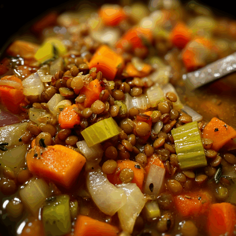 Lentil and Vegetable Soup