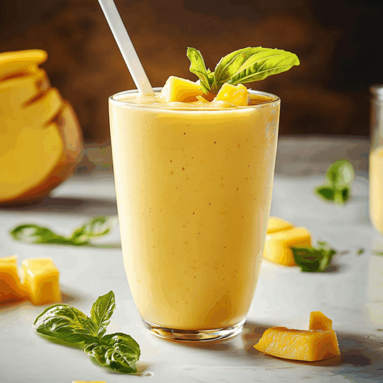 Mango Smoothie