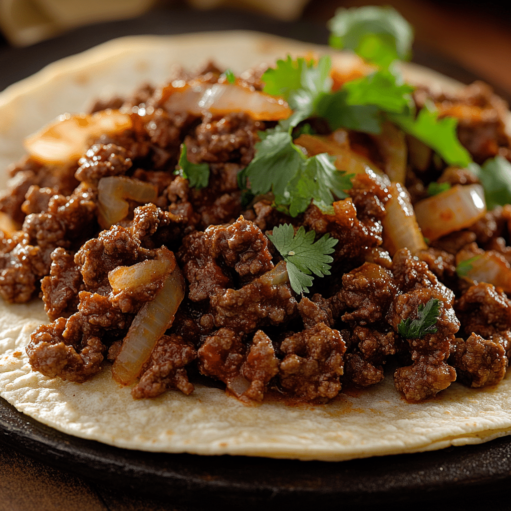 Mexican Beef for Tacos and Burritos