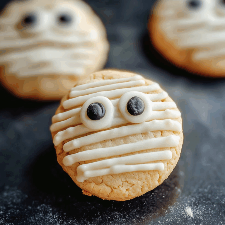 Mummy Cookies