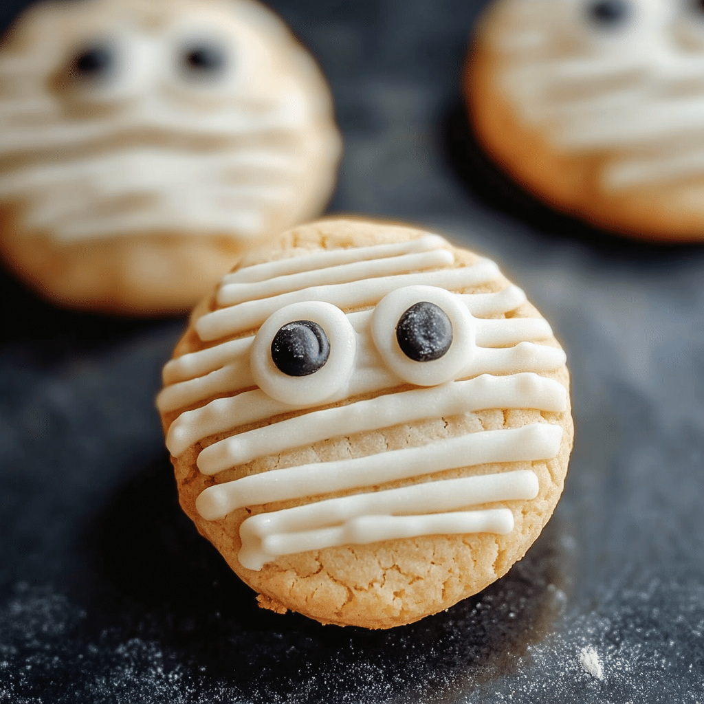 Mummy Cookies