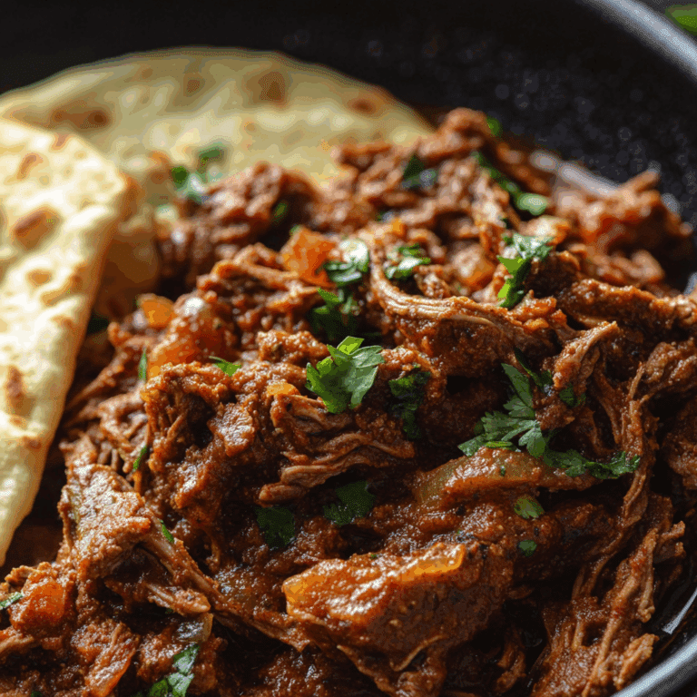 Pulled Lamb Indian Style
