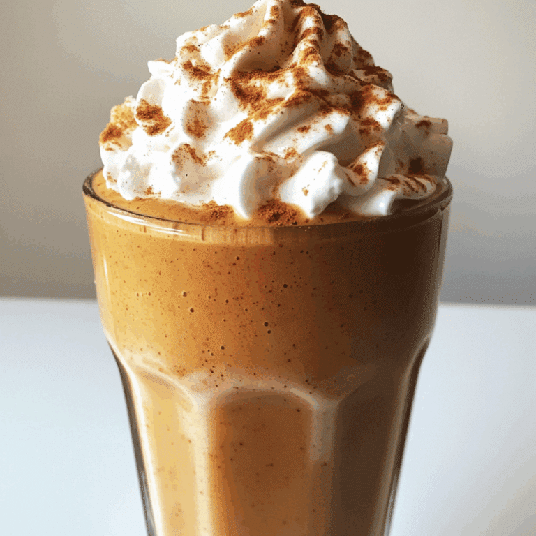 Pumpkin Spice Frappuccino