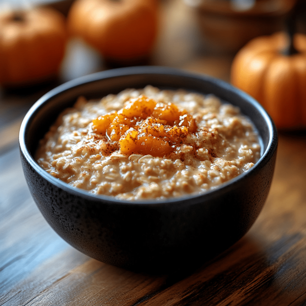 Pumpkin Spiced Oatmeal