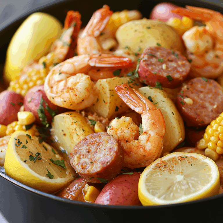 Slow Cooker Shrimp Boil