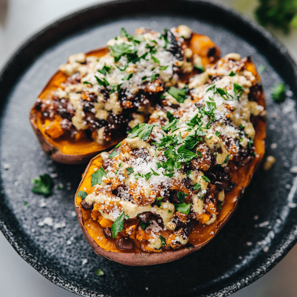 Stuffed Sweet Potatoes
