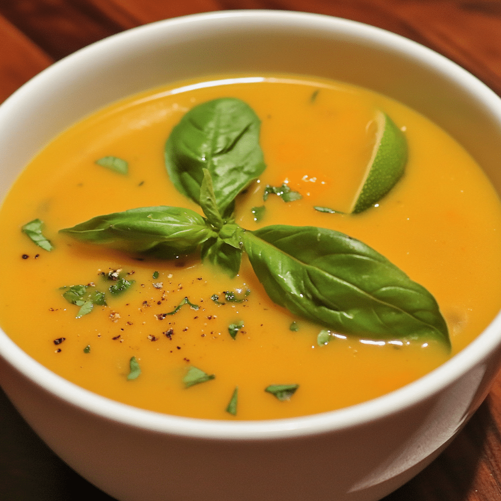 Thai Butternut Squash Soup