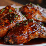 Turkey Legs with BBQ Sauce