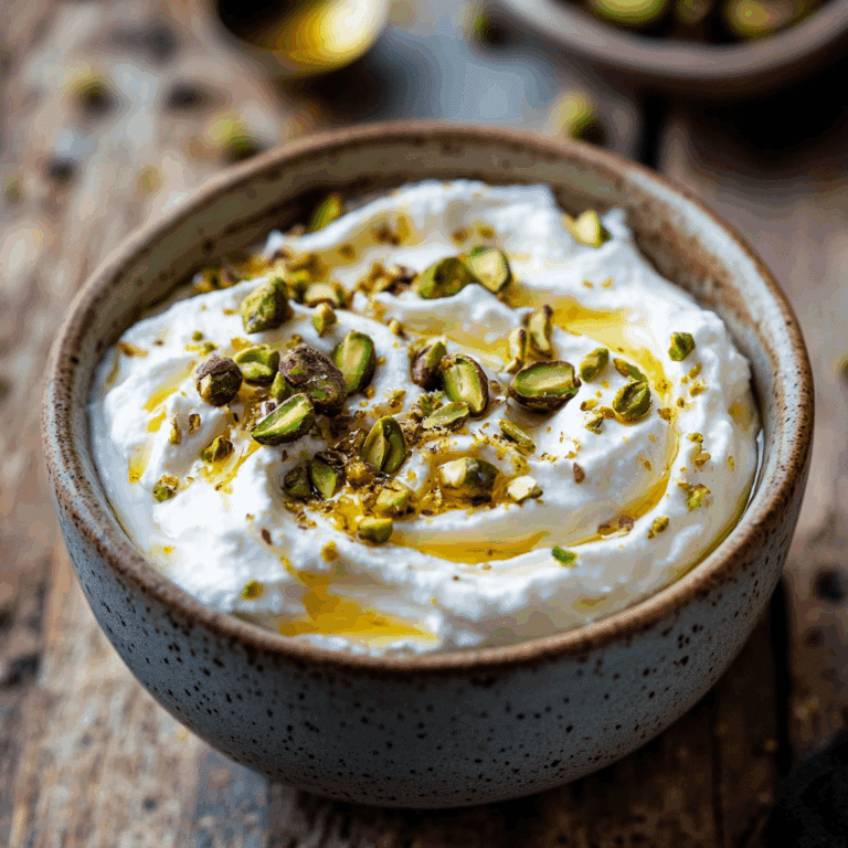 Whipped Ricotta with Honey and Pistachios