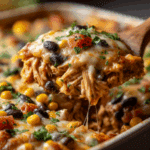 Baked Chicken Quesadilla Casserole