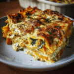 Butternut Squash and Spinach Lasagna