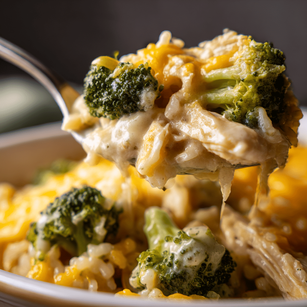 Cheesy Chicken Broccoli Bake