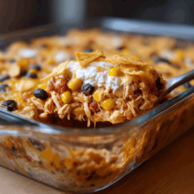 Chicken Taco Casserole