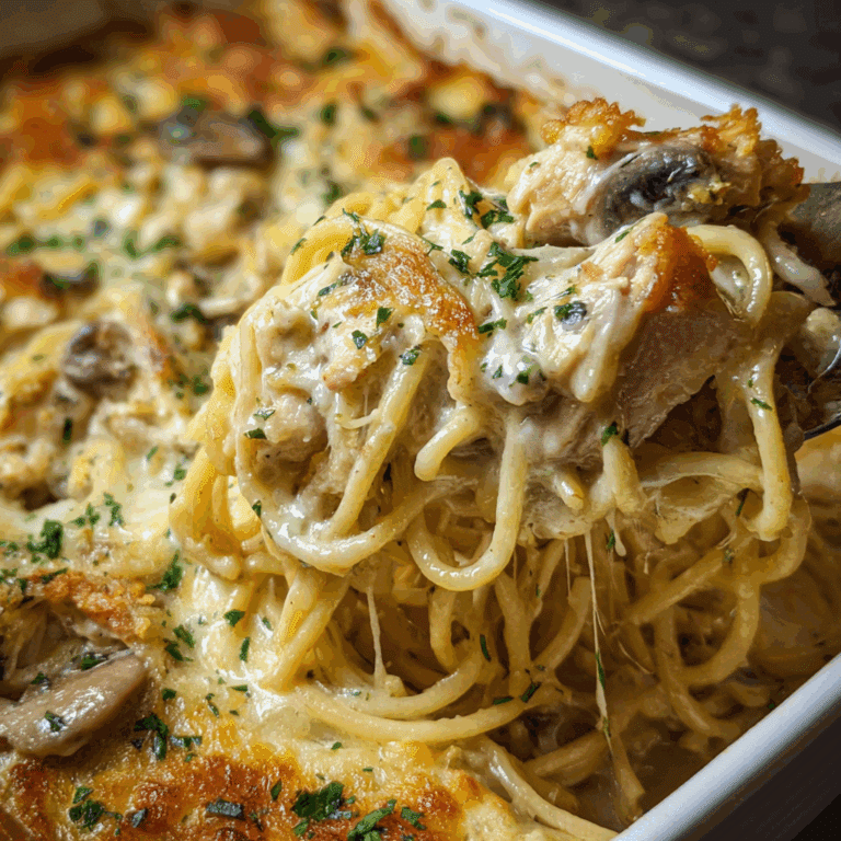 Chicken Tetrazzini Casserole