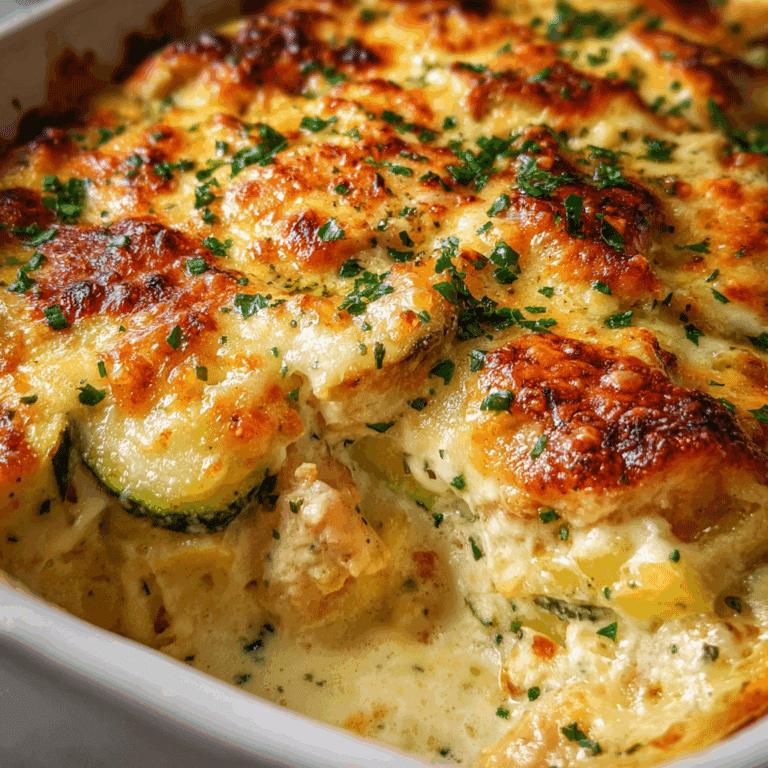 Chicken Zucchini Casserole