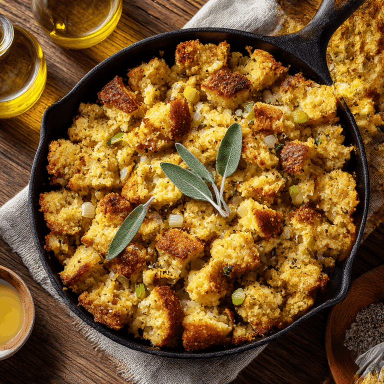 Classic Southern Cornbread Dressing