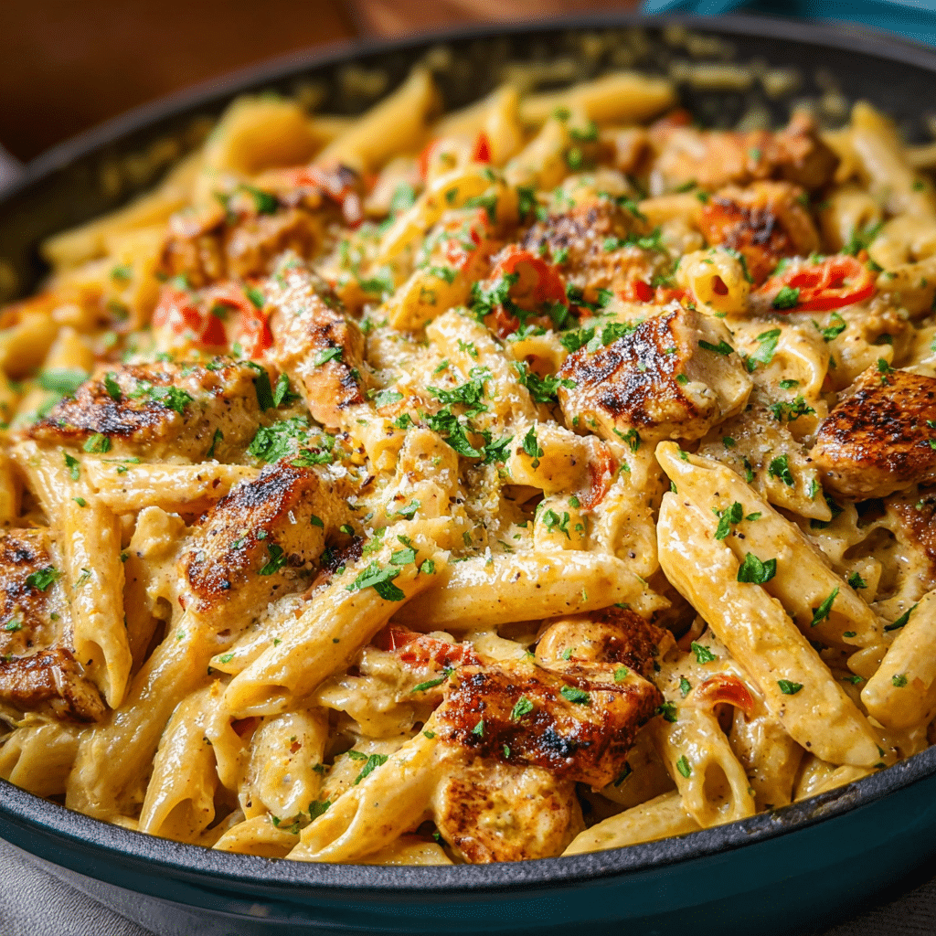 Creamy Cajun Chicken Pasta