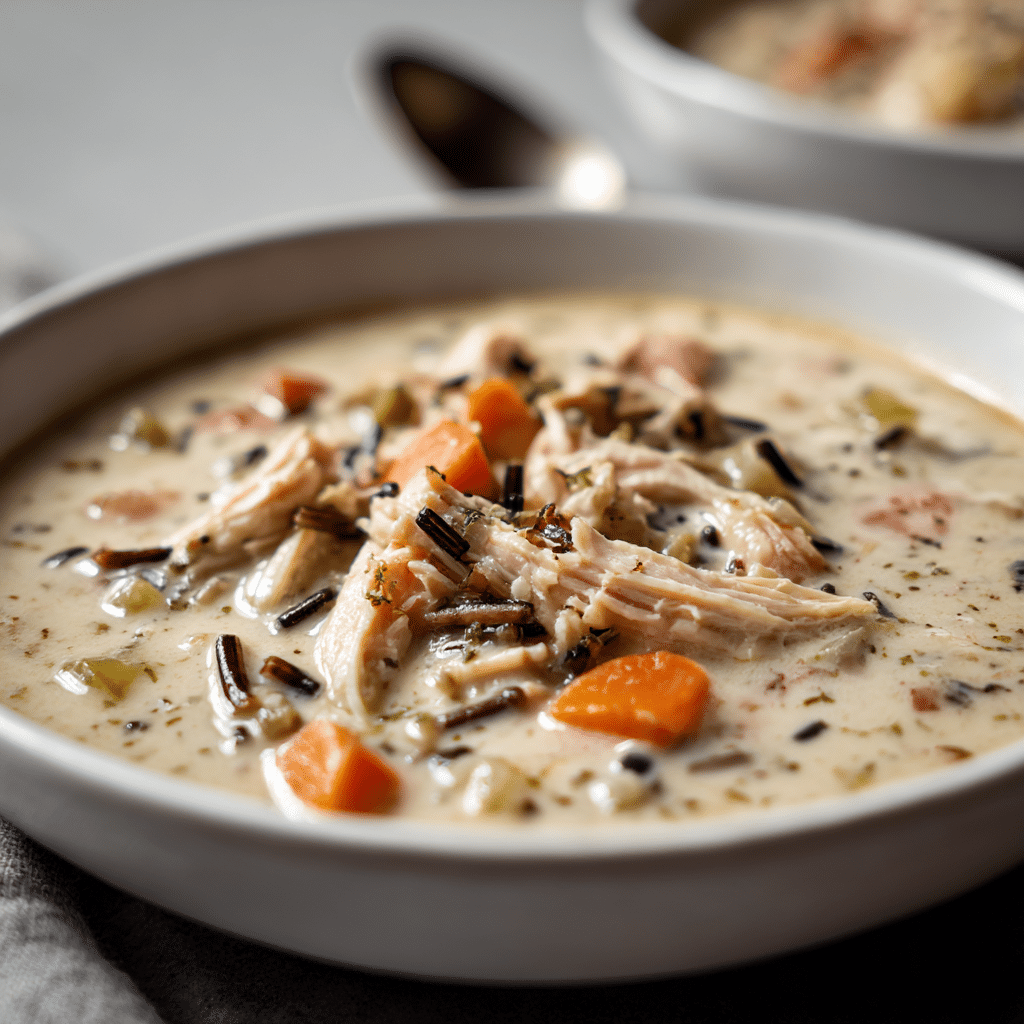 Creamy Chicken and Wild Rice Soup