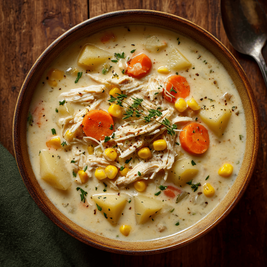Creamy Chicken Corn Chowder