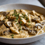 Creamy Chicken Stroganoff with Mushrooms