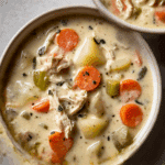 Creamy Turkey Vegetable Soup
