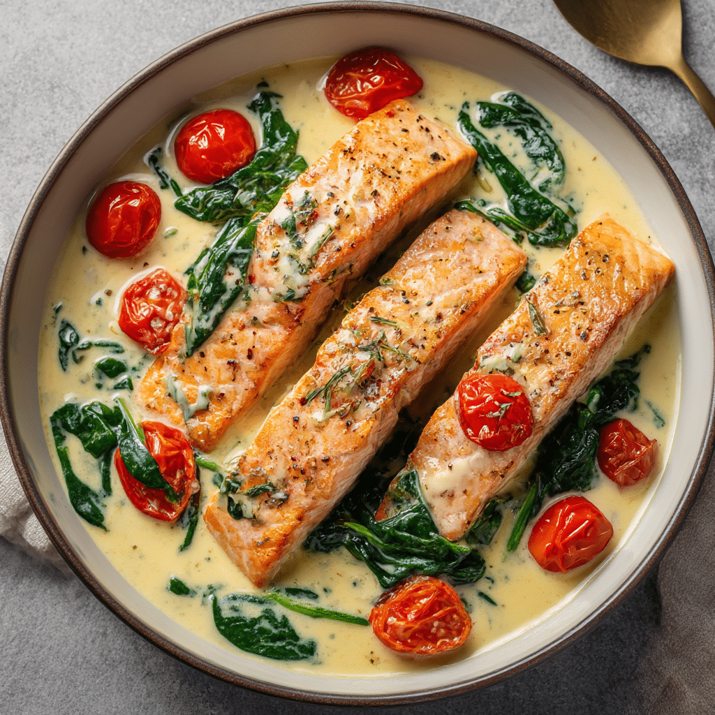 Creamy Tuscan Salmon