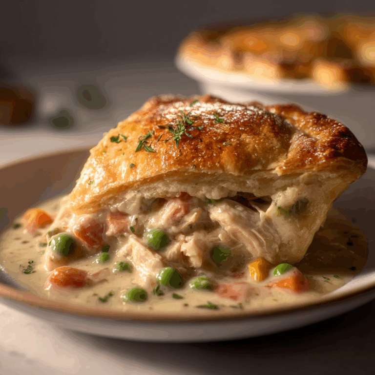 Double Crust Chicken Pot Pie