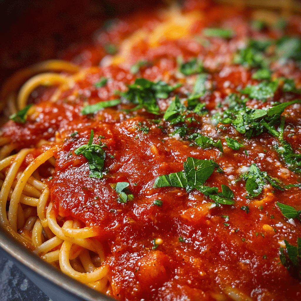 Homemade Spaghetti Sauce
