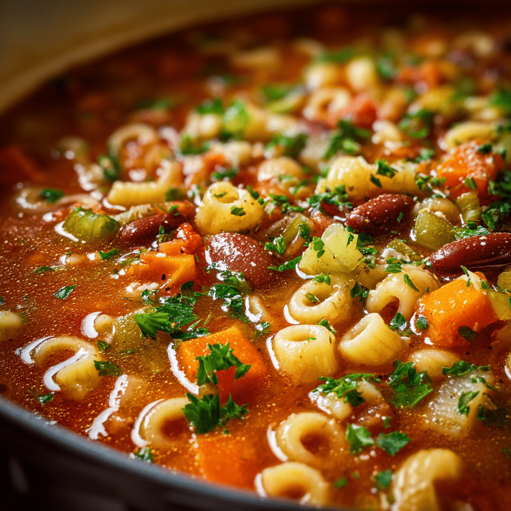 Italian Pasta e Fagioli Soup
