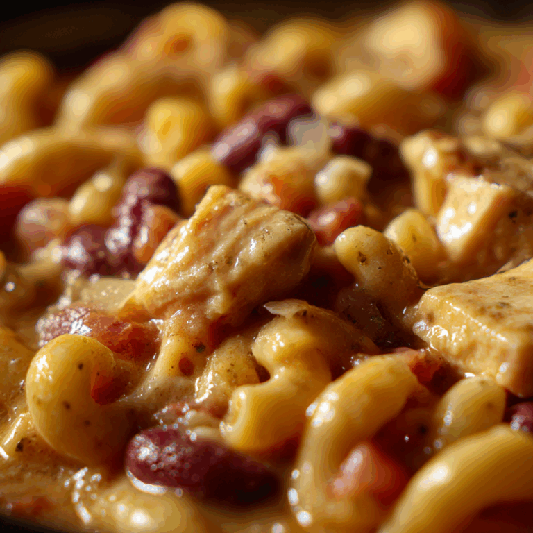 Slow Cooker Chicken Chili Mac