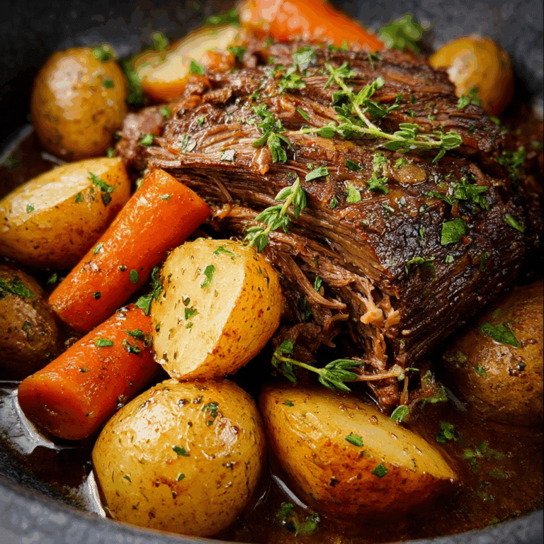 Slow Cooker Pot Roast