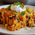Southwestern Ground Turkey Casserole