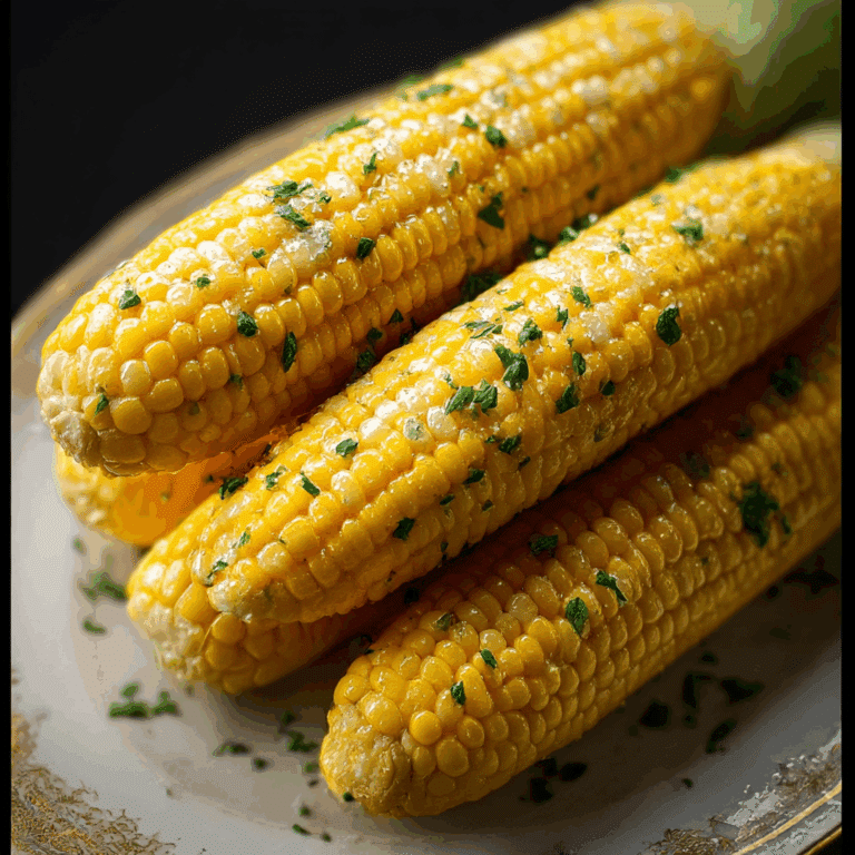 Steamed Corn on the Cob